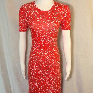 ASOS Red Stars and Moon Maxi Dress US 4 / S